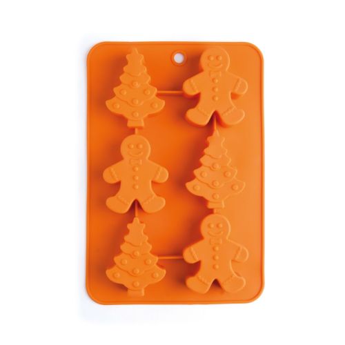 Stampo in silicone, 1 pezzo, albero e omino