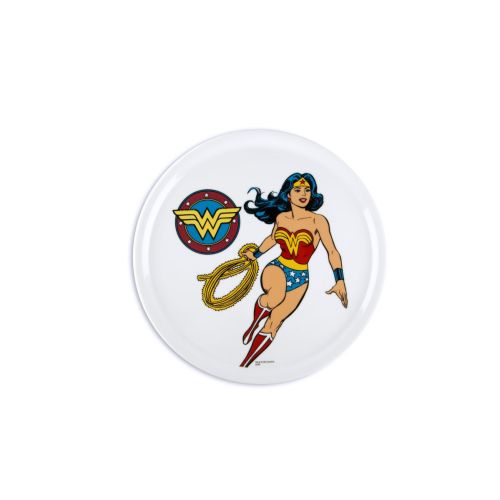 Piatto pizza, 1 pezzo, porcellana, wonder woman, 31 cm